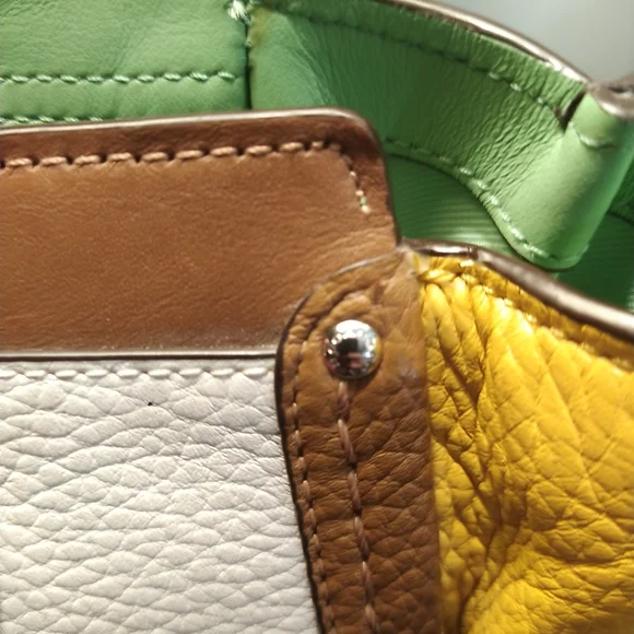 Coach Swagger 21 Rainbow Carryall Summer Shoulder Bags